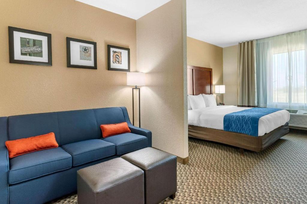 Comfort Inn & Suites Navasota Bagian luar foto